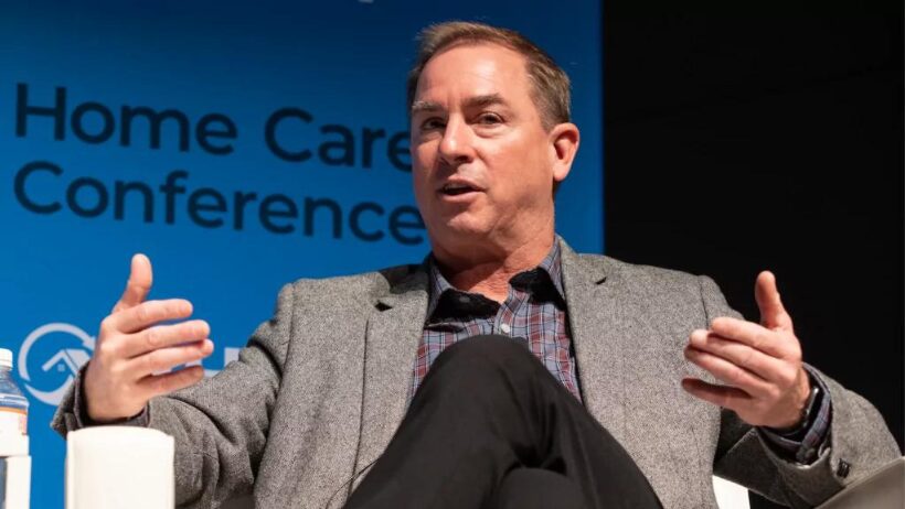 Blog20Covers20-202022-11-21T083652.750 Jeff Salter speaking at a Home Care Conference