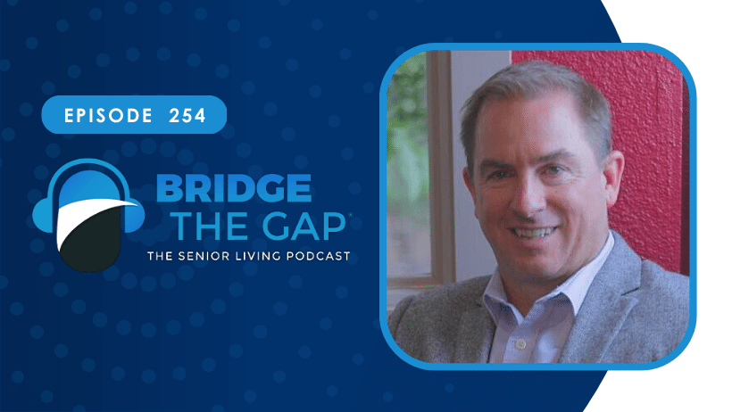 Bridge the Gap podcast logo and headshot of Jeff Salter