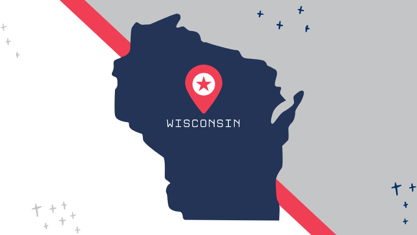 Graphic of Wisconsin