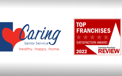 Caring Named Top Franchise 2022 by Franchise Business Review