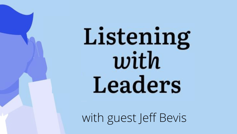 Listening with Leaders podcast logo
