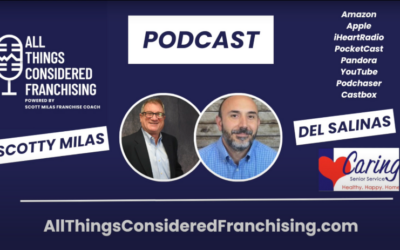 Del Salinas on All Things Considered Franchising Podcast