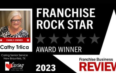 Caring Owner Cathy Trlica named FBR Franchise Rock Star