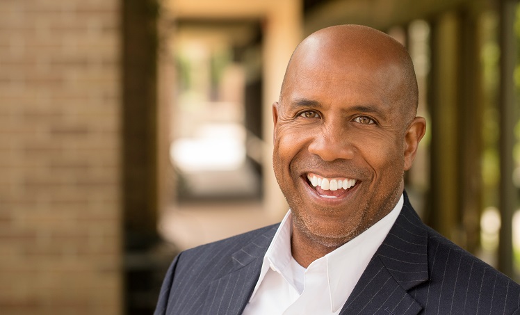 African American Businessman smiling