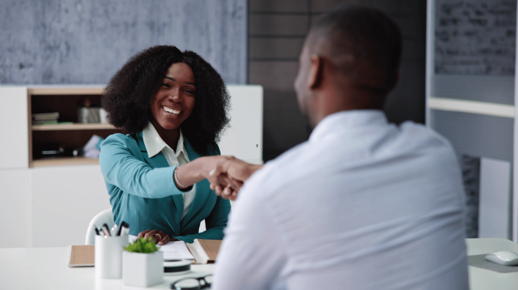 Blog Covers – 2025-02-18T081448.328 Male businessman interviewing female candidate