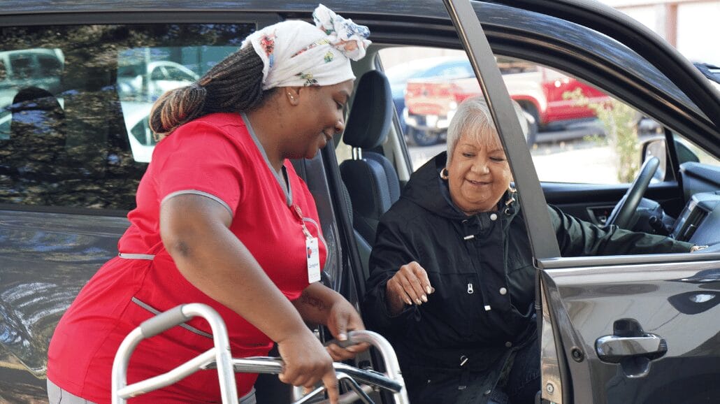Blog Covers – 2025-03-27T124133.126 Caring Senior Service caregiver helping a senior woman out of her car