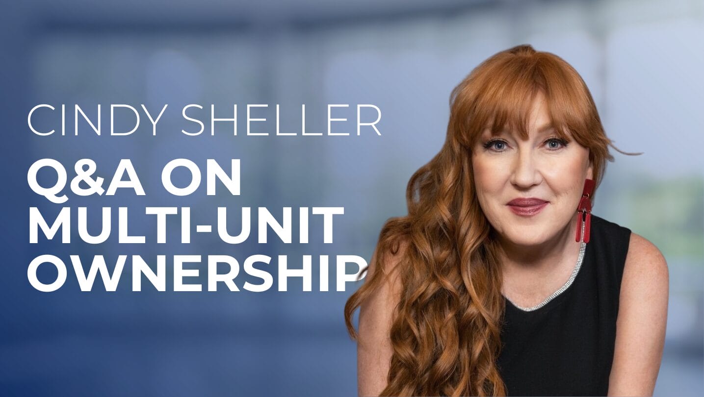 Caring Spotlight – 2026-05-11T092815.115 Cindy Sheller with text "Q&A on multi-unit ownership"